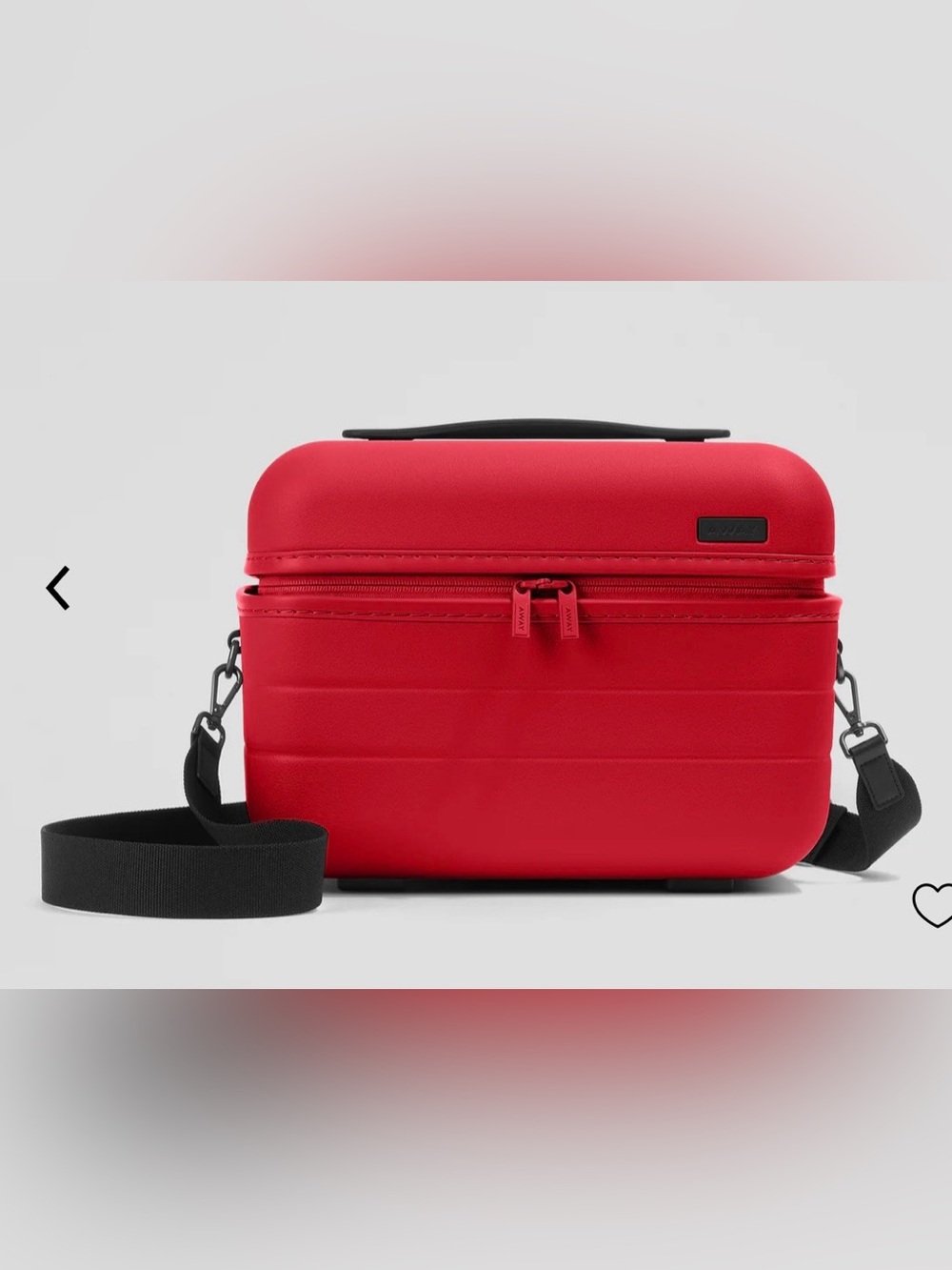 Away Red Train Case with Black Strap - Picture 8 of 8